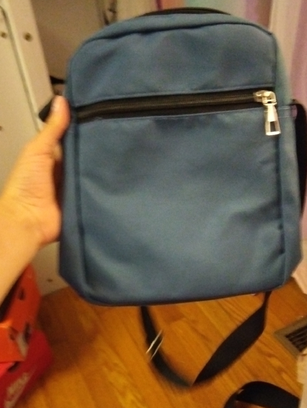 Blue Nike Cross Body Bag Very Cute And Tactical - Picture 3 of 8